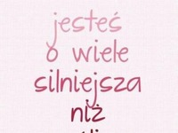 O wiele silniejsza