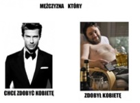 Różnica między FACETEM, który chce zdobyć DZIEWCZYNĘ vs który już ZDOBYŁ- MOCNE!