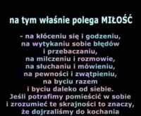 Na czym polega miłość