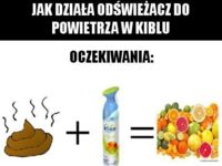 Zobacz jak działa odświeżacz w toalecie