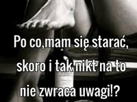 Po co, mam się starać