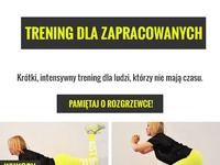 Krótki i intensywny trening dla ludzi zapracowanych