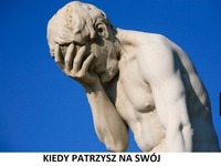 Kiedy patrzysz na swój komentarz