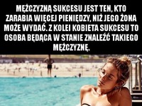 Mężczyzna i kobieta sukcesu