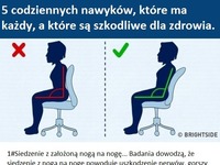 5 codziennych nawyków, które ma każdy, a są szkodliwe dla zdrowia