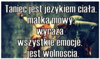 Taniec jest wolnością