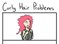 Problem kręconych włosów...