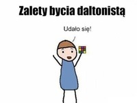 Zalety bycia daltonistą