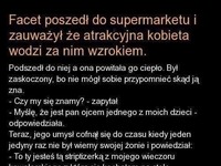 Facet poszedł do sklepu i ... jak zareagował, gdy obca kobieta powiedziała, że jest ojcem jej dziecka