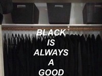 Black black everywhere