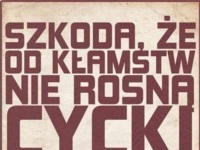 Szkoda, że od kłamstw.....