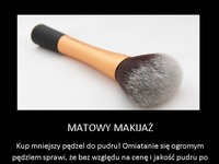 Matowy makijaż... MEGA!