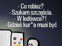 Szukam szczęścia wszędzie!