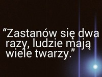 Zastanów się dwa razy!