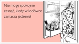 No nie mogę spać!