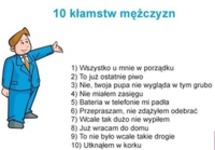 ZOBACZ 10 kłamstw mężczyzn! Najlepsze 7...