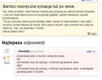 Niezręczna sytuacja zaraz po seksie... Co powinien zrobić? ;) Zobacz co mu doradzili!