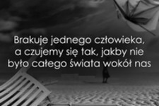 Brakuje jednego człowieka.