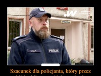 Szacunek dla policjanta, który przez blisko kilometr niósł na rękach starszą kobietę!