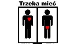 Trzeba mieć tu, a nie tu