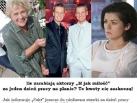 Ile zarabiają aktorzy "M jak miłość" za jeden dzień pracy na planie? Te kwoty Cię zaskoczą!