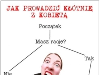 Tak prawidłowo prowadzi się kłótnię z kobietą - pokaż to swojemu chłopakowi, haha :D