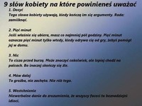 9 słów kobiety, na które powinieneś UWAŻAĆ!