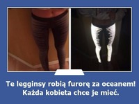 Modne legginsy