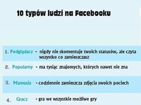 Dziesięć TYPÓW ludzi na FACEBOOKU! Ty kim jesteś!?