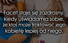 Facet staje się zazdrosny, kiedy...