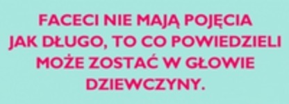 Faceci nie mają pojęcia