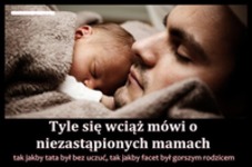 Tata też jest wspaniałym rodzicem! Szacun