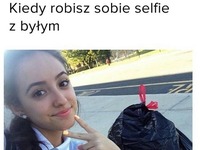 Selfie z byłym ;D