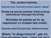 Tak, jestem kobietą!