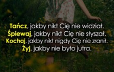 Tańcz, śpiewaj, kochaj, żyj!