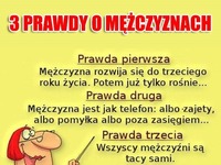 TRZY prawdy o MĘŻCZYZNACH! Haha TRZECIA najlepsza! ;)