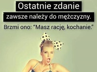 Ostatnie zdanie ;)