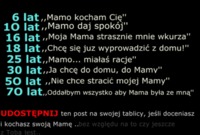 Smutne, ale prawdziwe! Relacje z MAMĄ w różnym wieku ;)