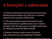 Sześć wspaniałych KORZYŚCI z CAŁOWANIA! Zacznij się CAŁOWAĆ :P