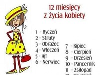 12 miesięcy kobiety... październik najlepszy, haha!