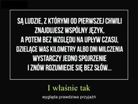 Prawdziwa przyjaźń...