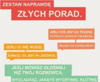 Zestaw złych porad