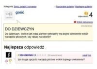 Koleś zadał dziwne pytanie na forum o jajach dziewczyna chyba mu nie pomogła haha! :D