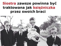 Jak traktować siostrę