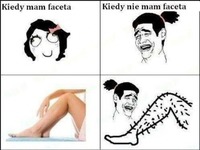 Kiedy mam faceta vs kiedy nie mam faceta ;)