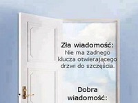 Zła i dobra wiadomośc ;)