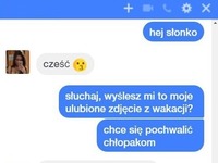 Trzeba się pochwalić kolegom ;D Idealna kobieta