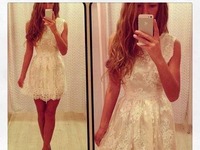 Cudowna biała sukienka