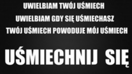 Uwielbiam twój uśmiech