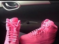 Wysokie różowe Nike
